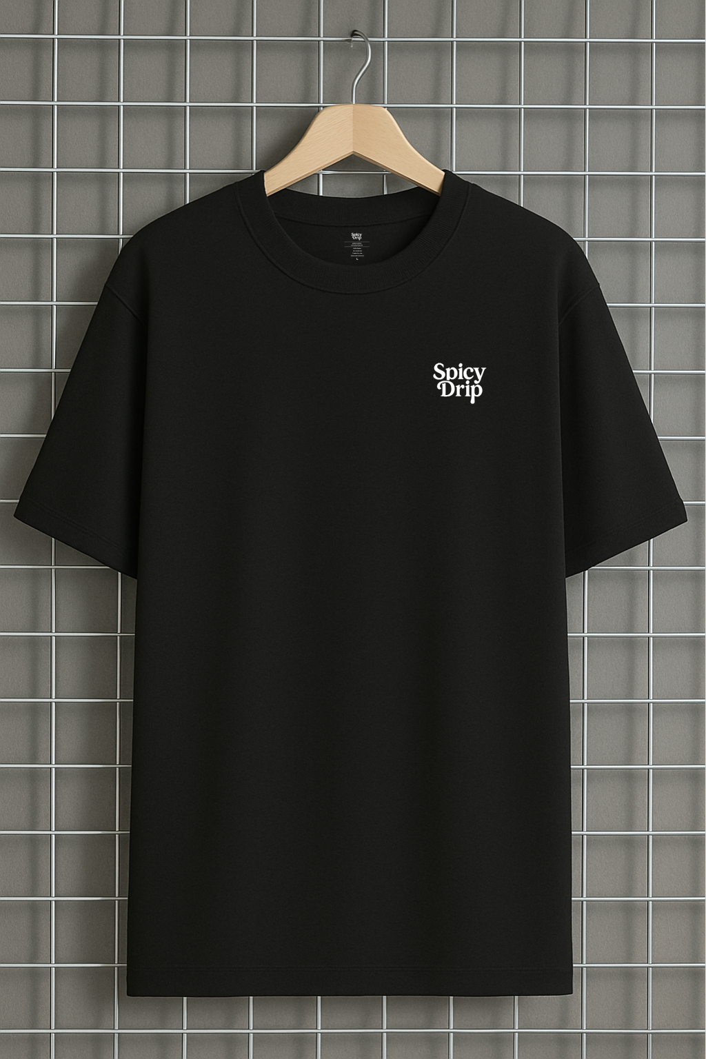 Spicy Drip Classic Oversized Tee - Black