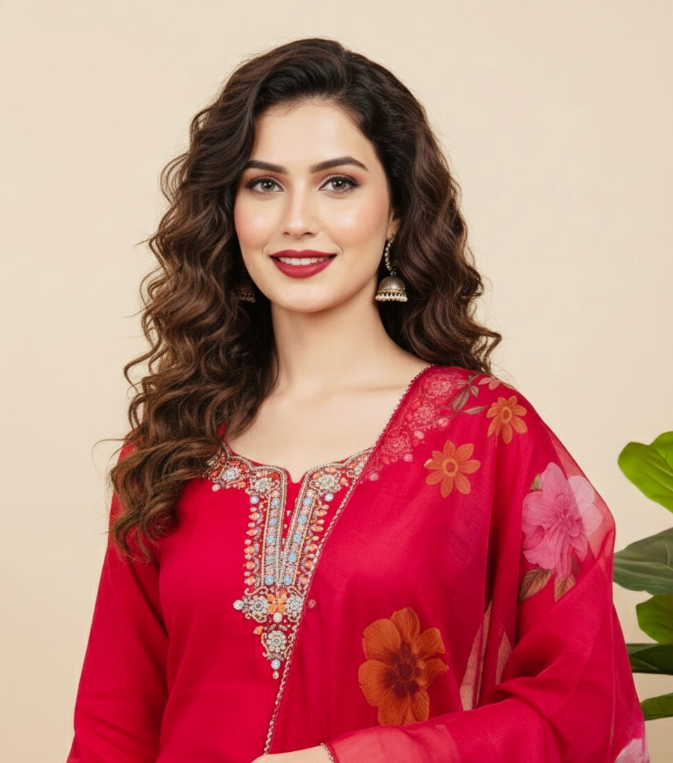 Heer Stone Embellished Suit