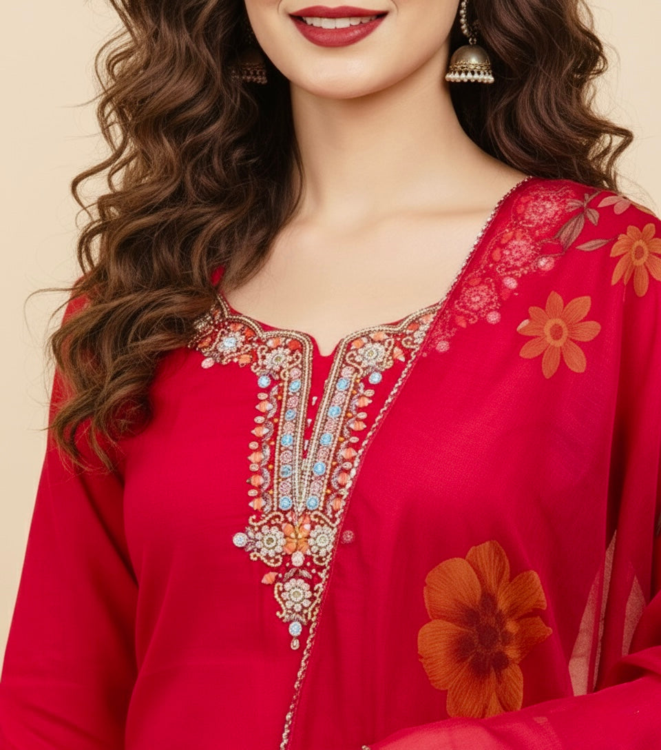 Heer Stone Embellished Suit