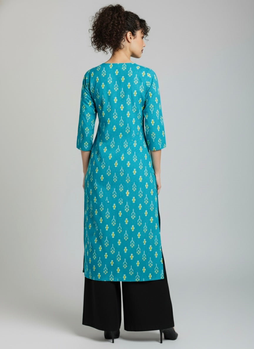 Neelanjana Printed Single Cotton Kurti