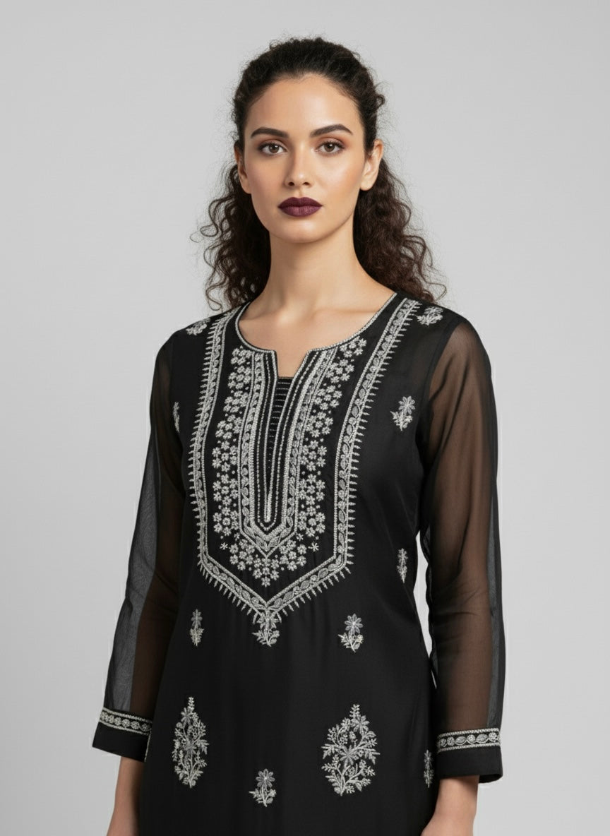 Lucknowi Zaraahat Suit