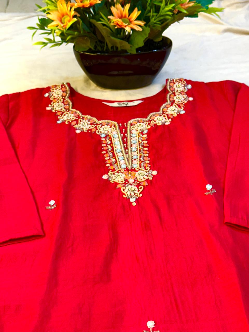 Heer Stone Embellished Suit