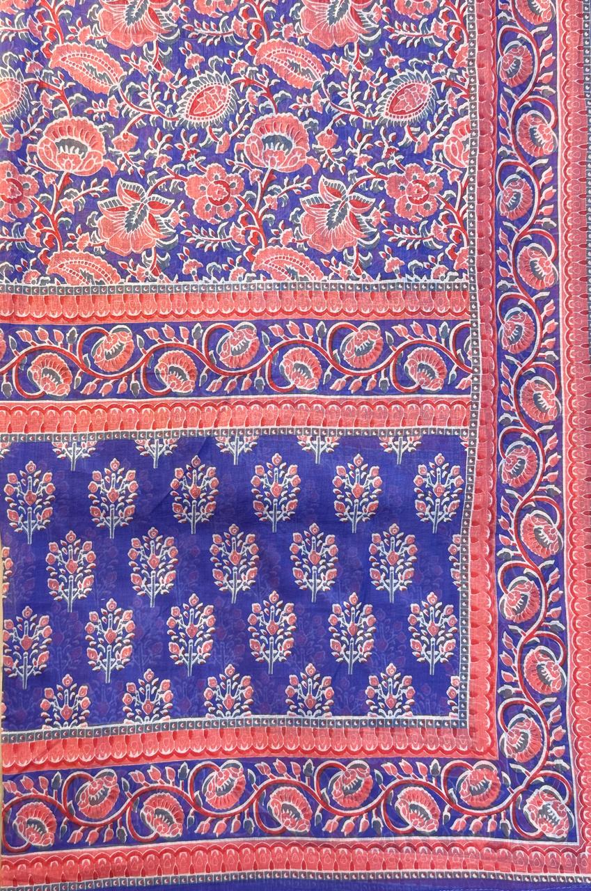Floral Grace Cotton Suit