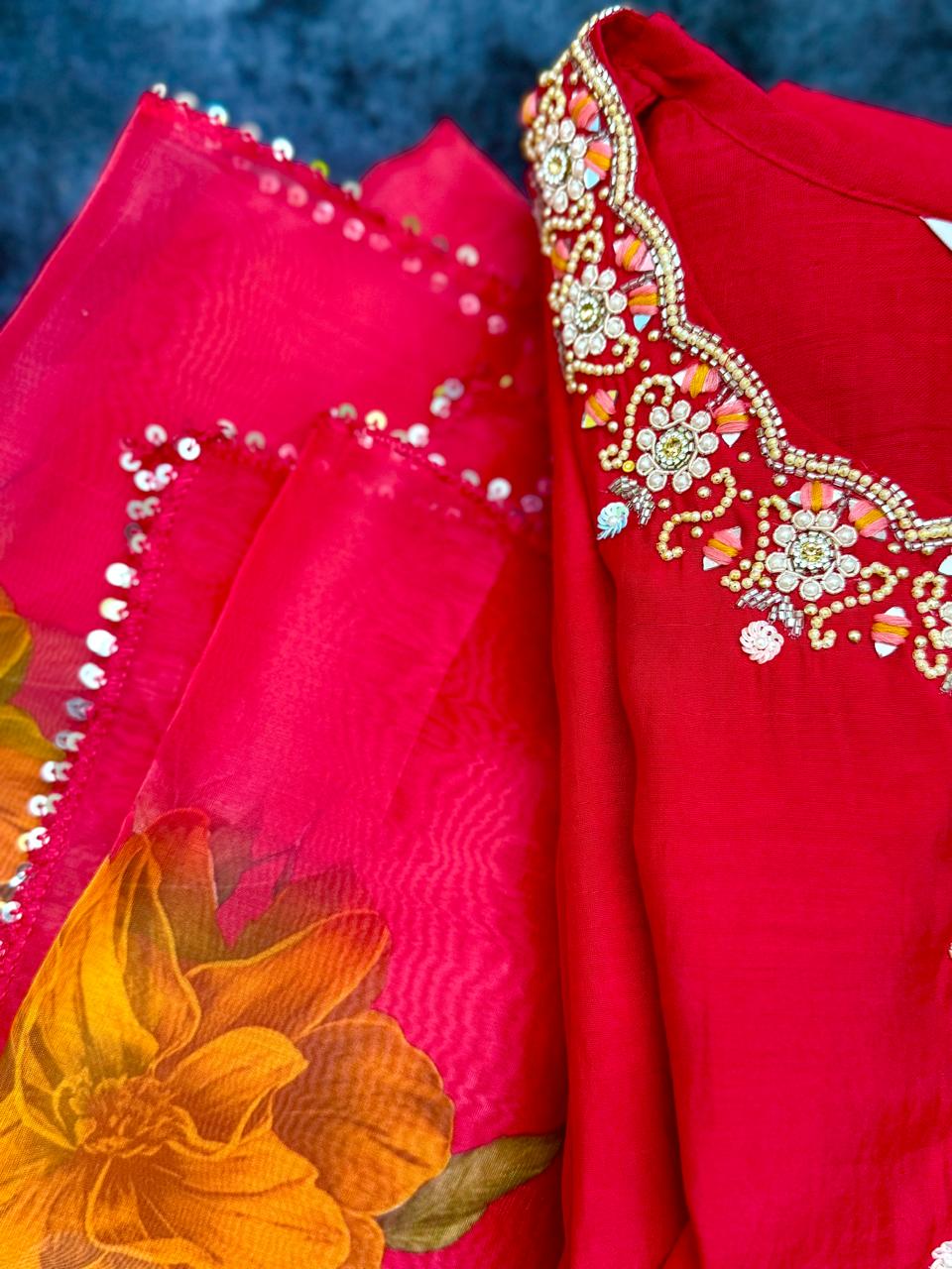 Heer Stone Embellished Suit