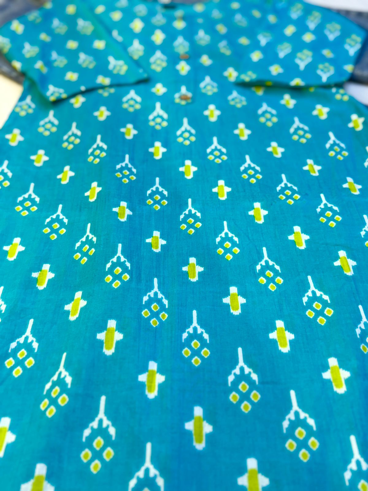 Neelanjana Printed Cotton Kurti