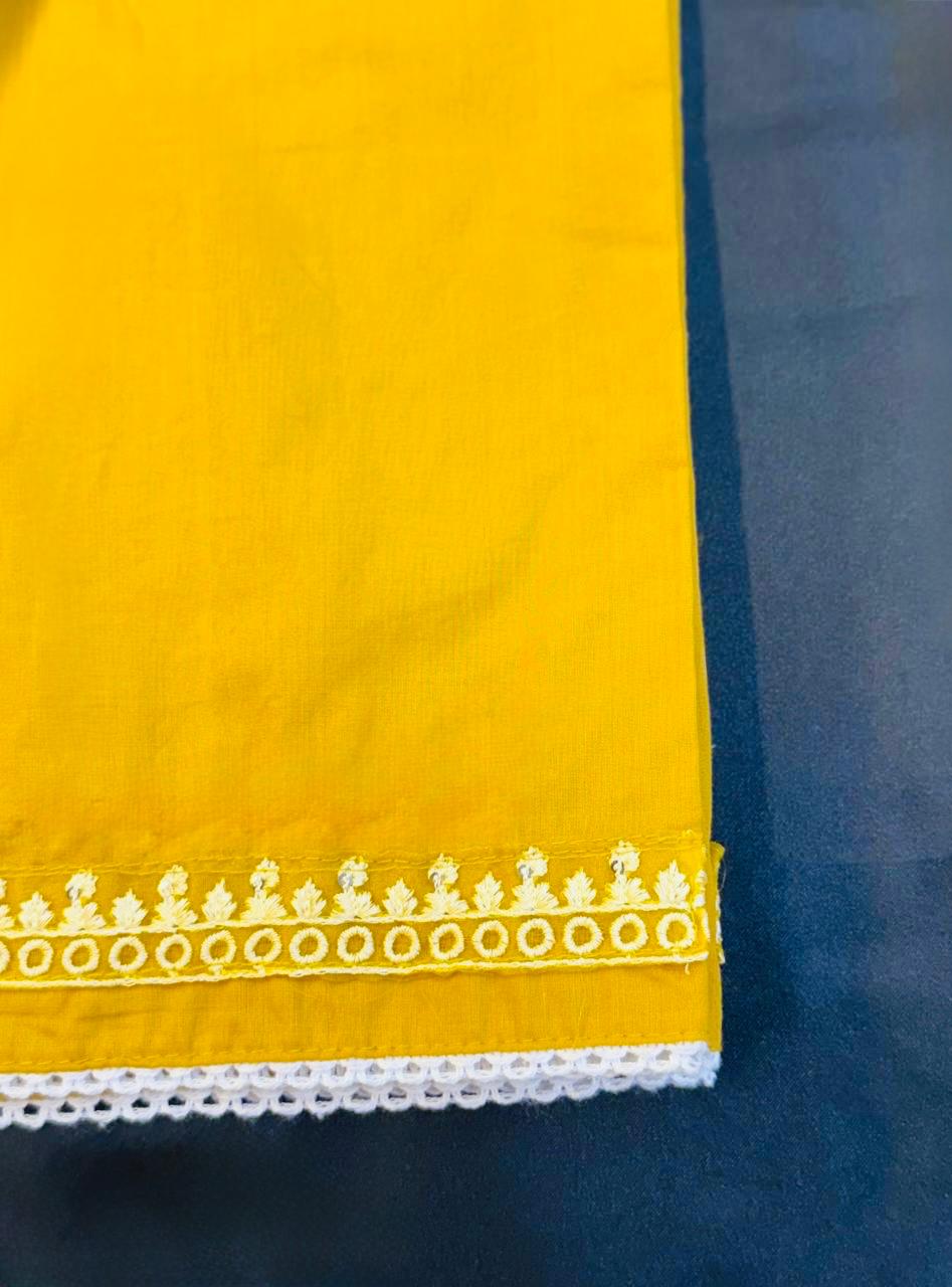 Mustard Blossom Pakistani Cotton Suit