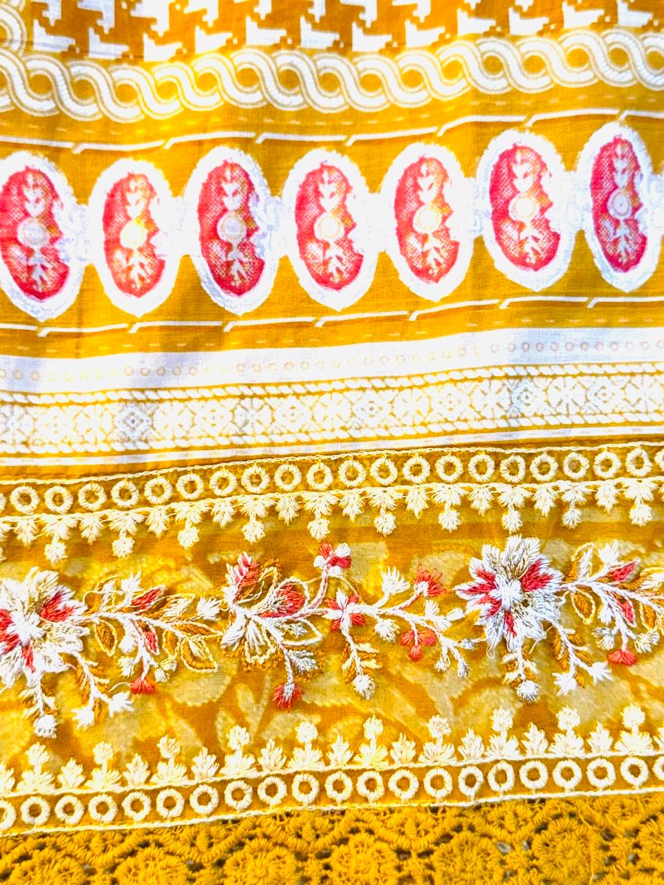 Mustard Blossom Pakistani Cotton Suit
